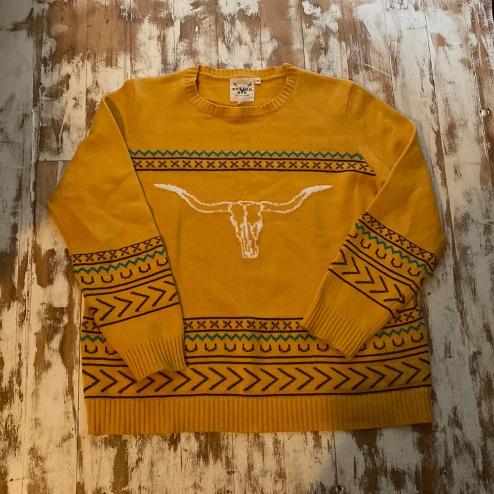 Western sweater Womens xxl Cotton and Rye brand
